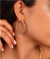 Orecchini Etrusca Donna in Lega metallica WSET00809YG - WSET00809YG